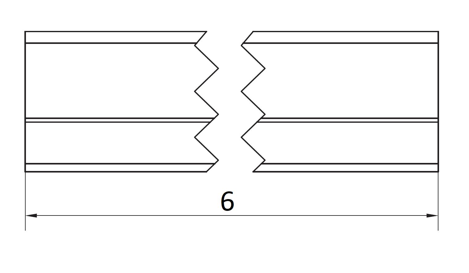 STAGE SB 6 - Рельс направляющий 6 м, серия S
