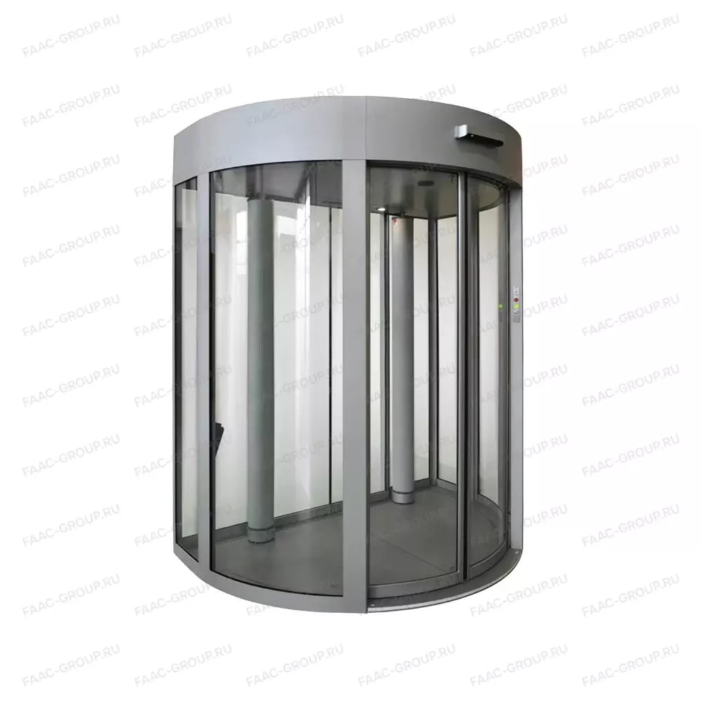 Полукруглая шлюзовая кабина Co140 с автоматическим контролем прохода