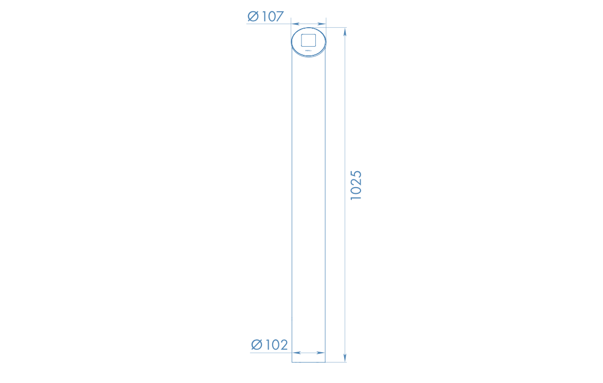 Стойка-считыватель IRP01.2 (EMM/HID)