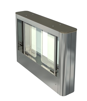 Турникет МАТ-ОМА-Ш дуплекс (центральная стойка) с правым ГОБЛИНом. OMA-86.888 (AW)