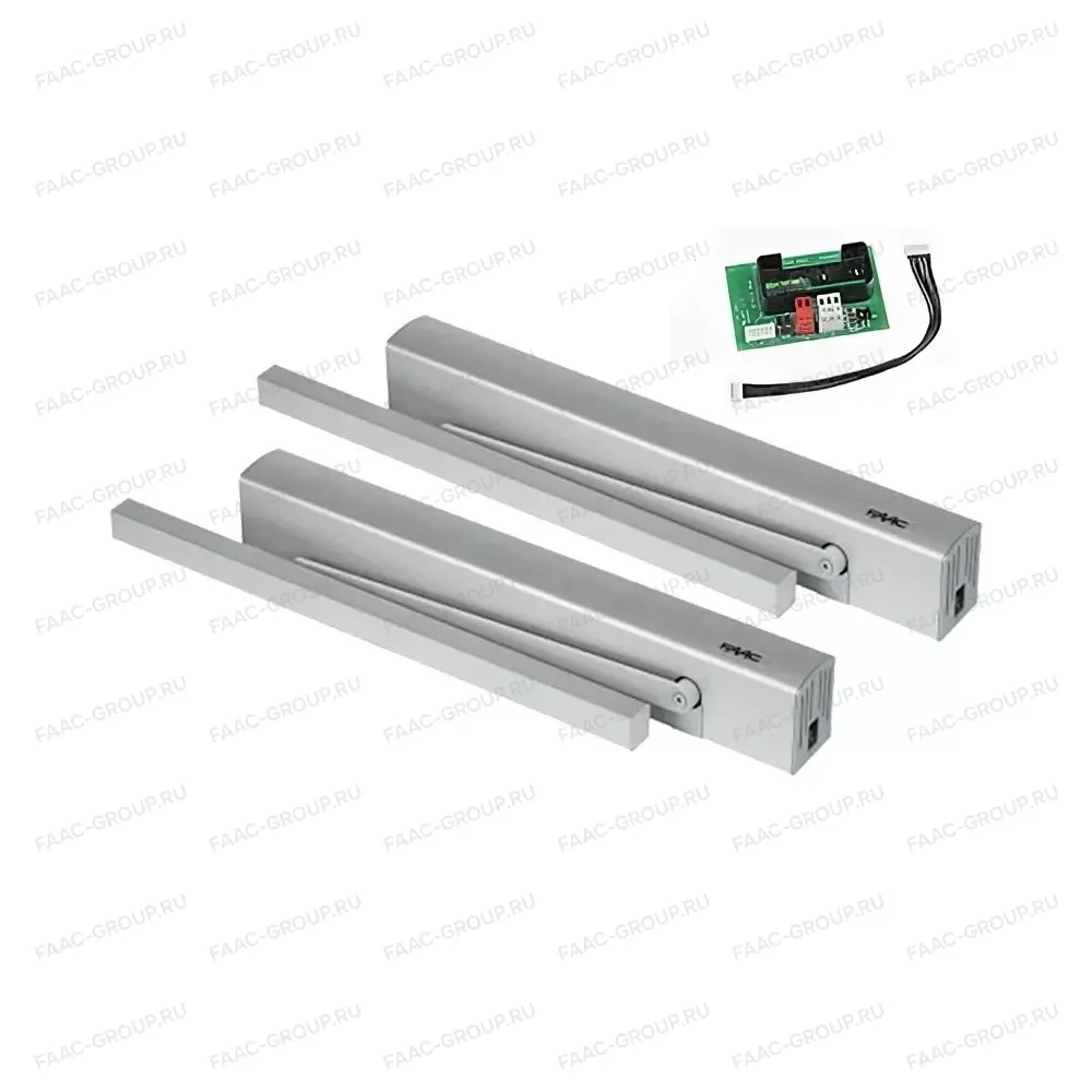 Комплект А951 2 SL со скользящими рычагами для дверей с двумя створками до 1,1 метра