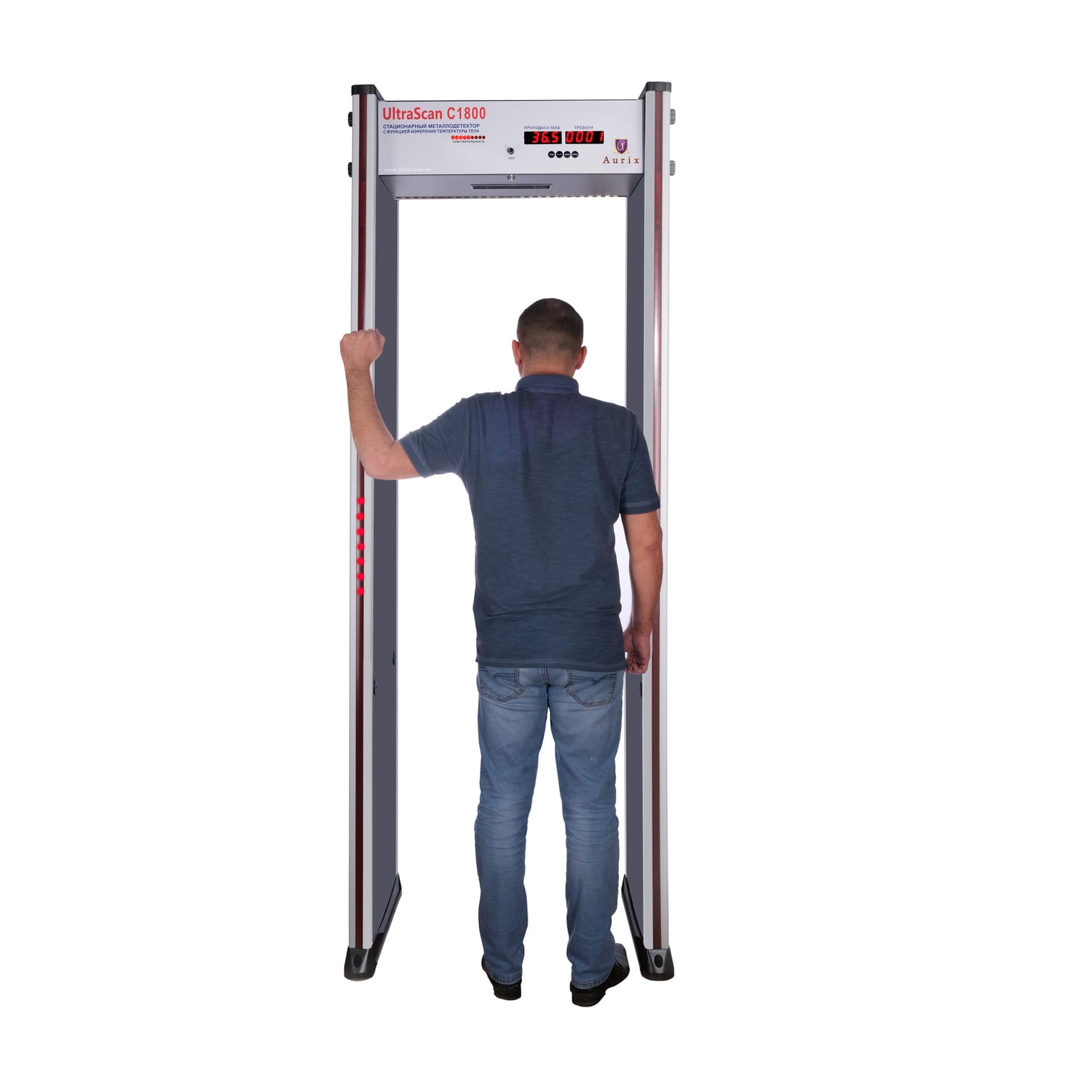 Арочный металлодетектор UltraScan C1800 серия T с термодатчиком