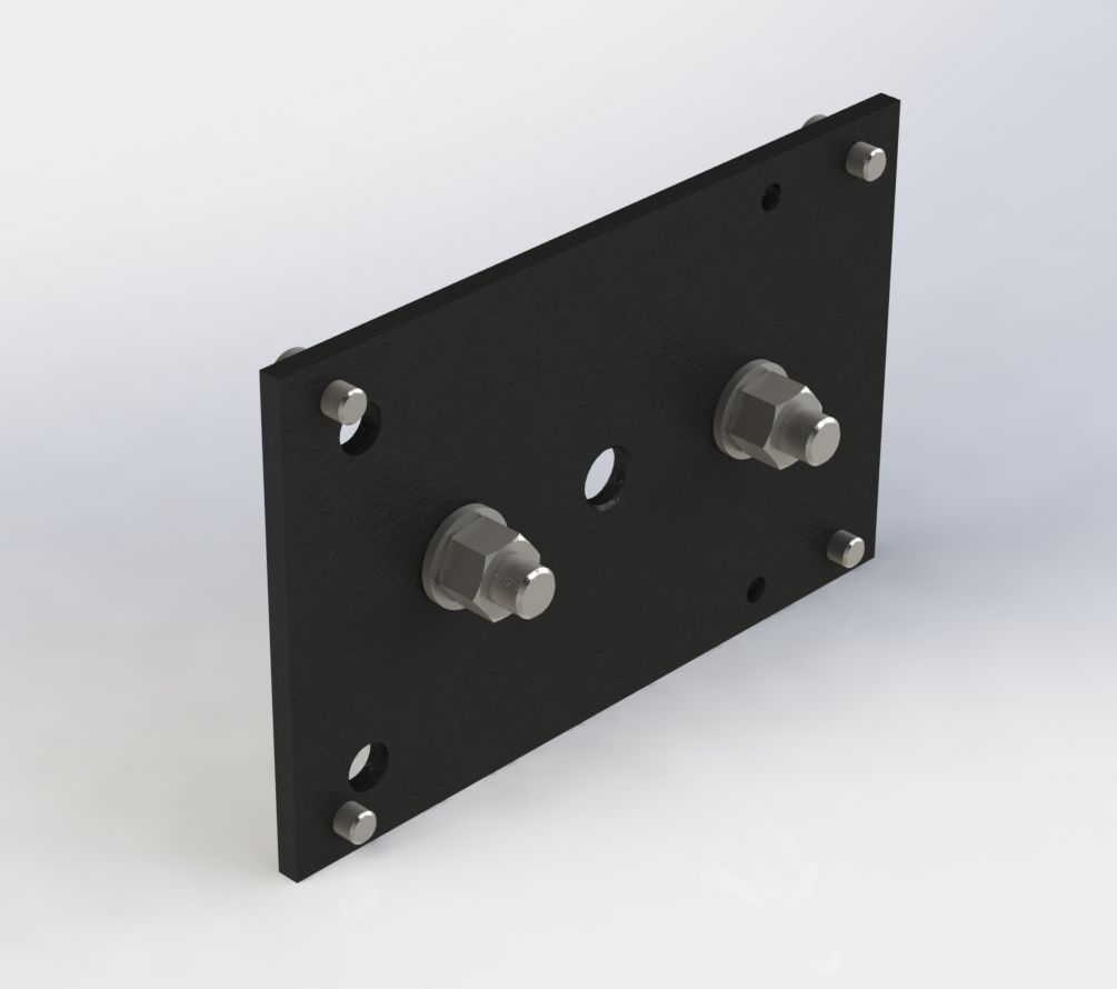 Пластина-основание для крепления стрелы