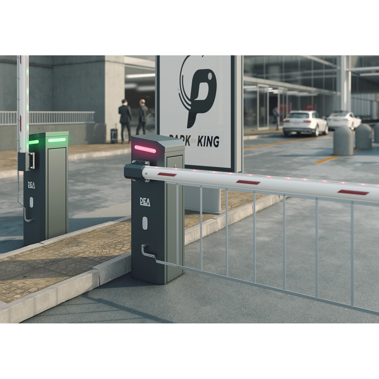 Электромеханический шлагбаум TRAFIK/N L 6 метров