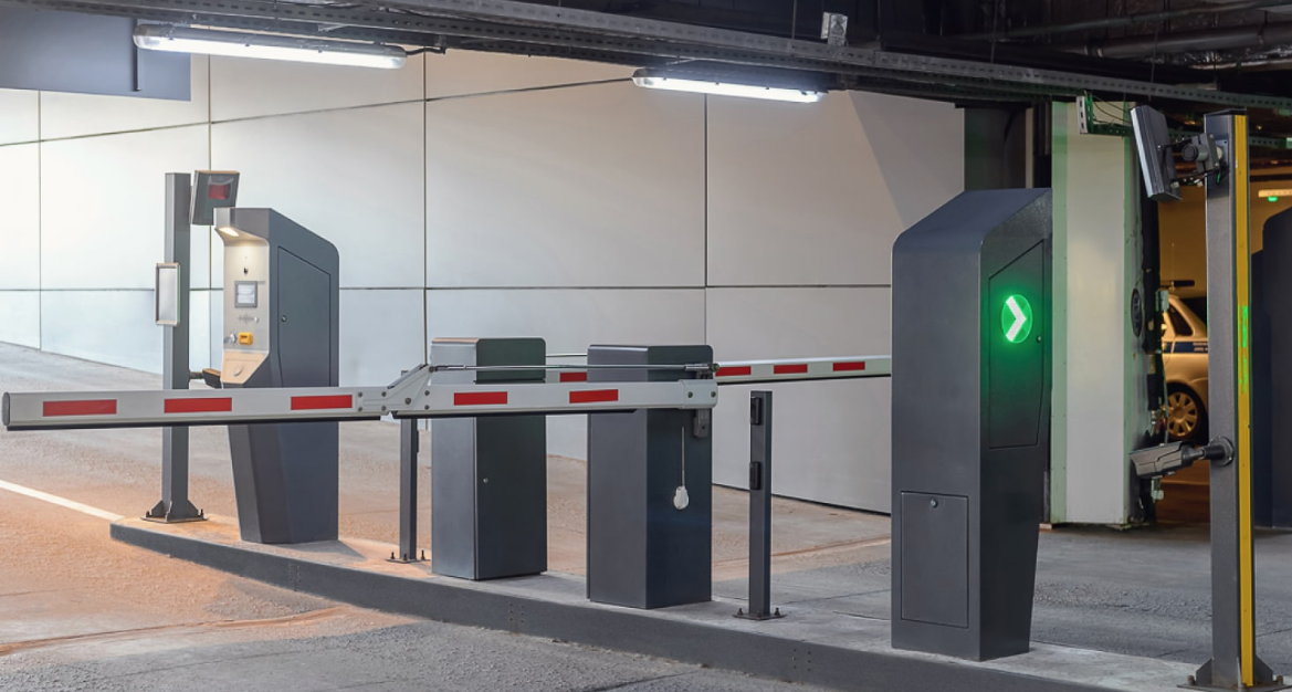 Автоматический шлагбаум RPS со сгибающейся стрелой