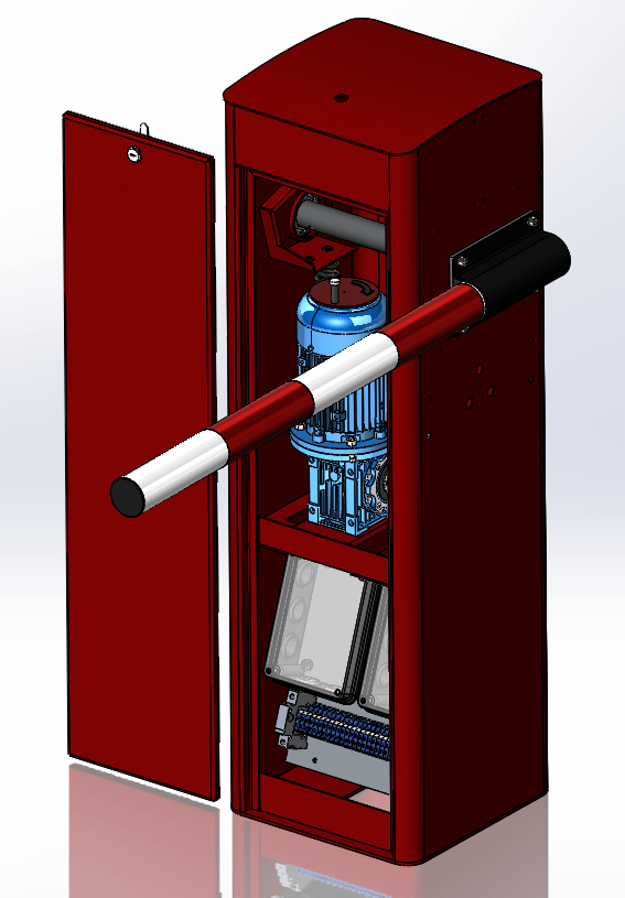 Шлагбаум автоматический скоростной Миг-3 со стрелой 3 метра