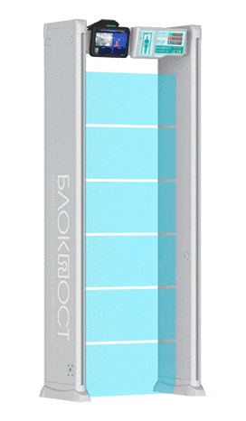 Арочный металлодетектор БЛОКПОСТ PC Z 1800 M K с тепловизионной системой Delta 100