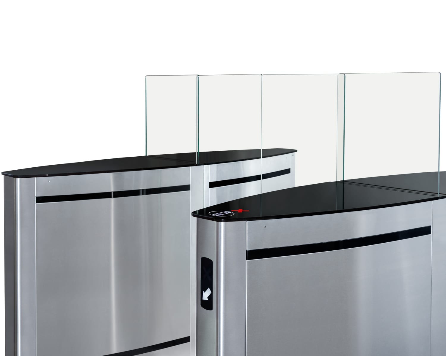 Скоростной проход ST-02 с раздвижными увеличенными створками