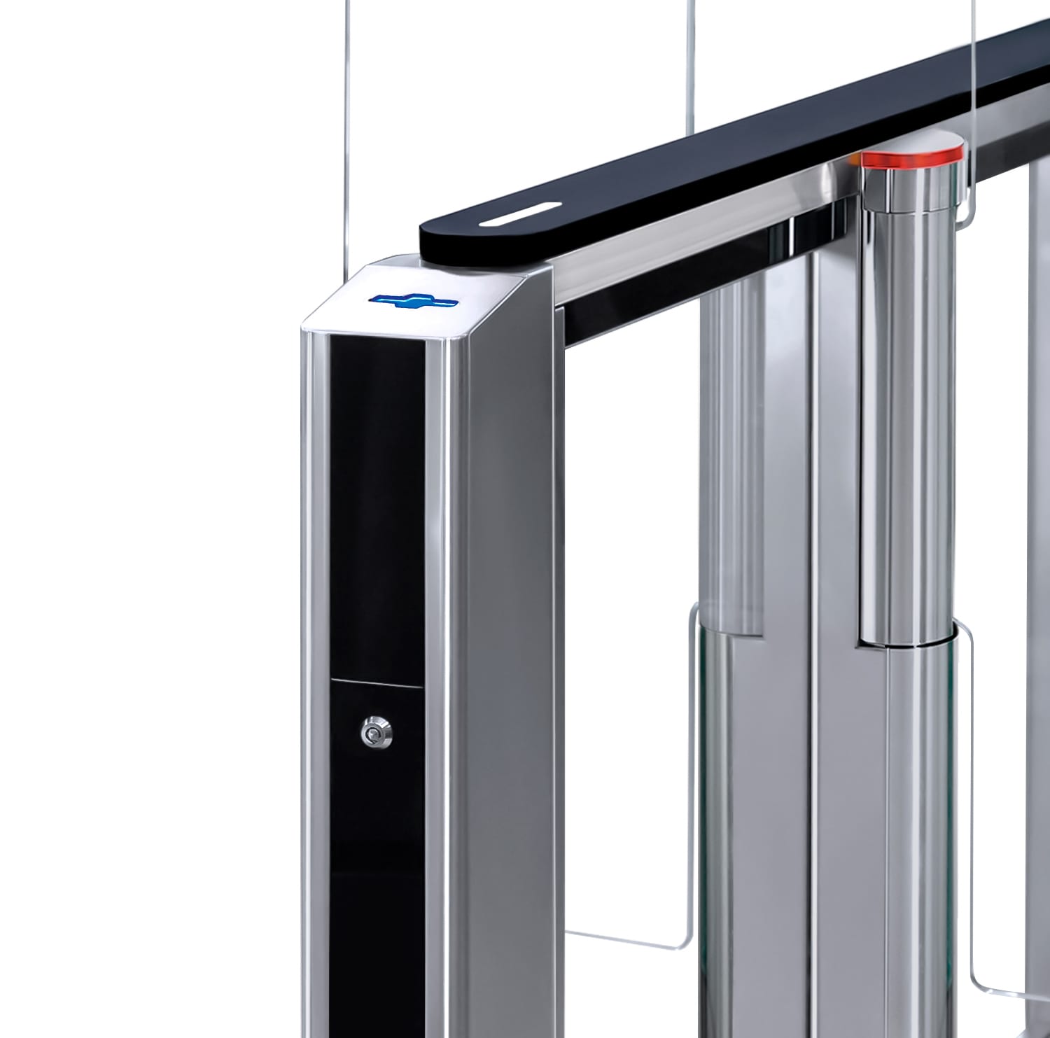 Скоростной проход ST-11 с распашными створками и встроенным картоприемником