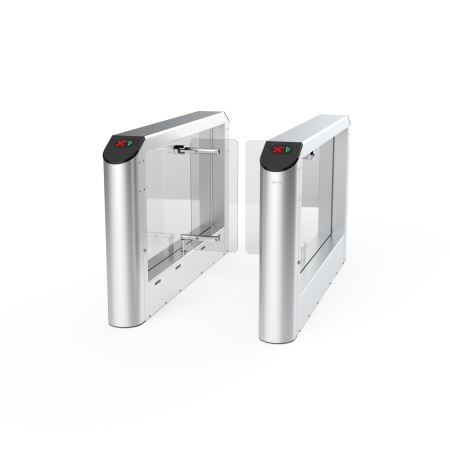 Турникет Практика T-06-SM-660 с распашными створками крайний модуль