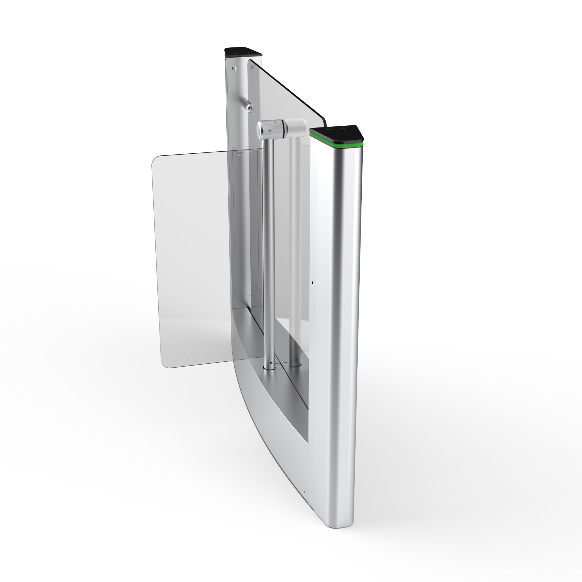 Турникет QL-05-SM-660 крайний модуль с распашными створками