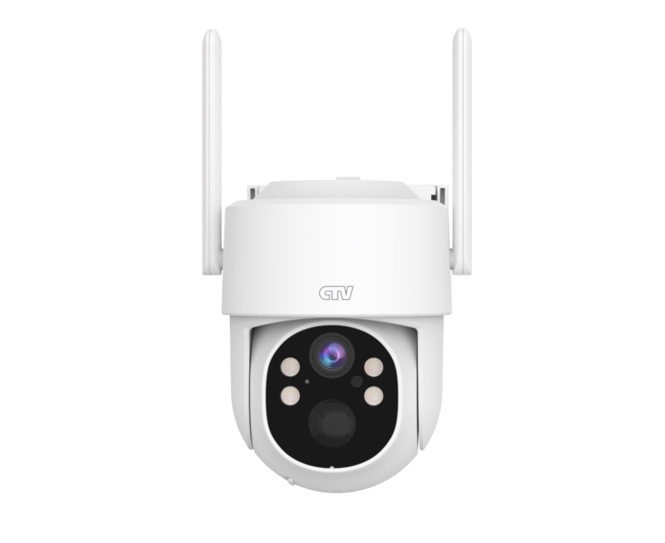 CTV-OutCam PT20S Уличная Wi-Fi видеокамера с солнечной панелью