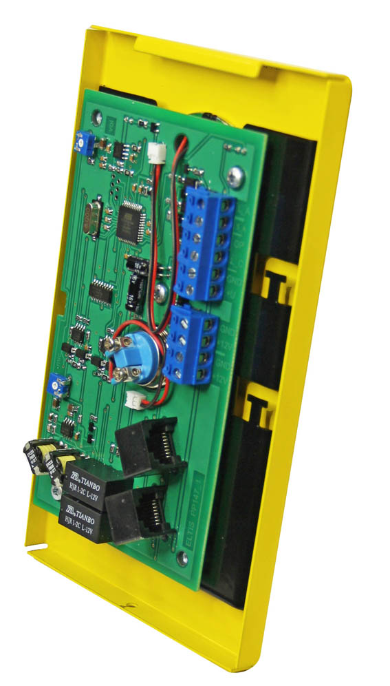 Блок вызова ELTIS DP1-UF8M (накл., встр. комм., шрифт Брайля)