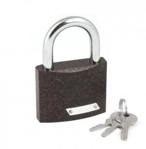 Замок механический на опорную стойку (только для ручных шлагбаумов)