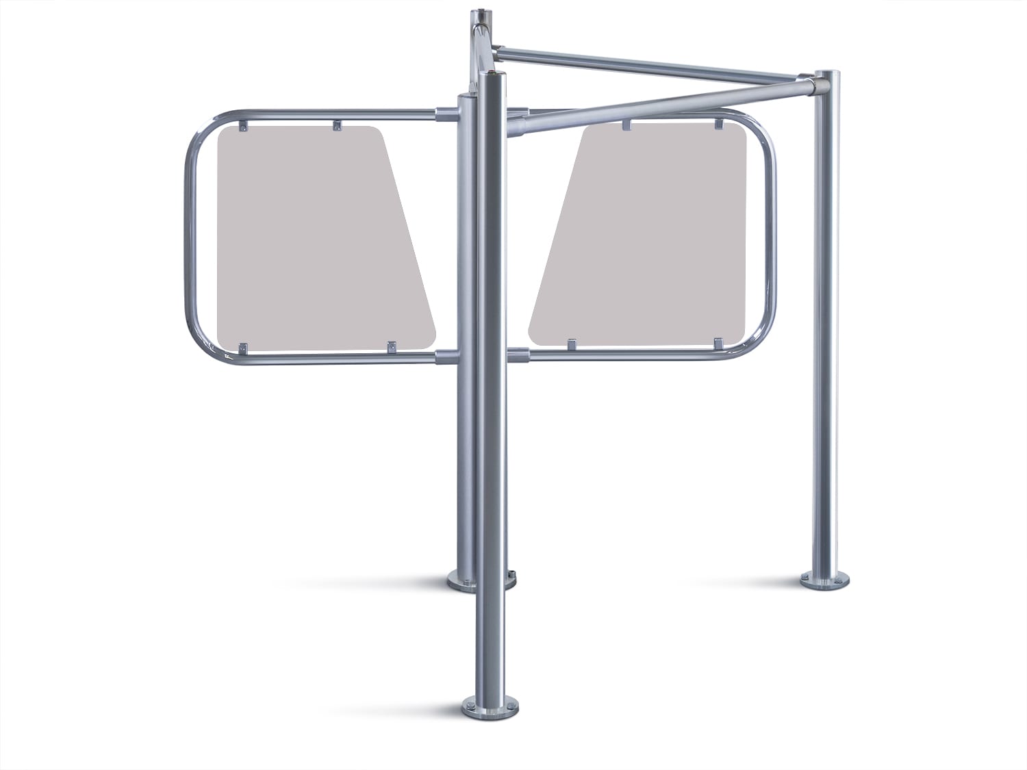 Полуростовый роторный турникет RTD-03S с формирователем прохода RB-03S