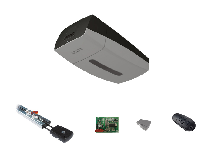 VER10DMS 3.25 Wi-Fi Connect - Комплект автоматики для секционных ворот высотой до 3,25 м на основе привода VER10DMS с управлением через приложение (встроенный блок управления, направляющий профиль)