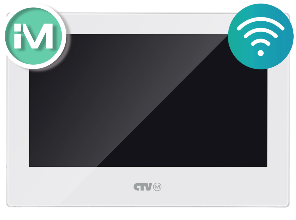 CTV-iM Cloud 7 Монитор видеодомофона с Wi-Fi (iM740W)