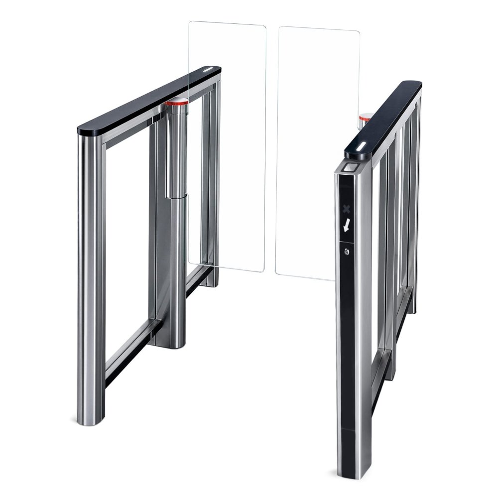 Скоростной проход ST-11 с распашными створками и встроенным сканером штрихкода