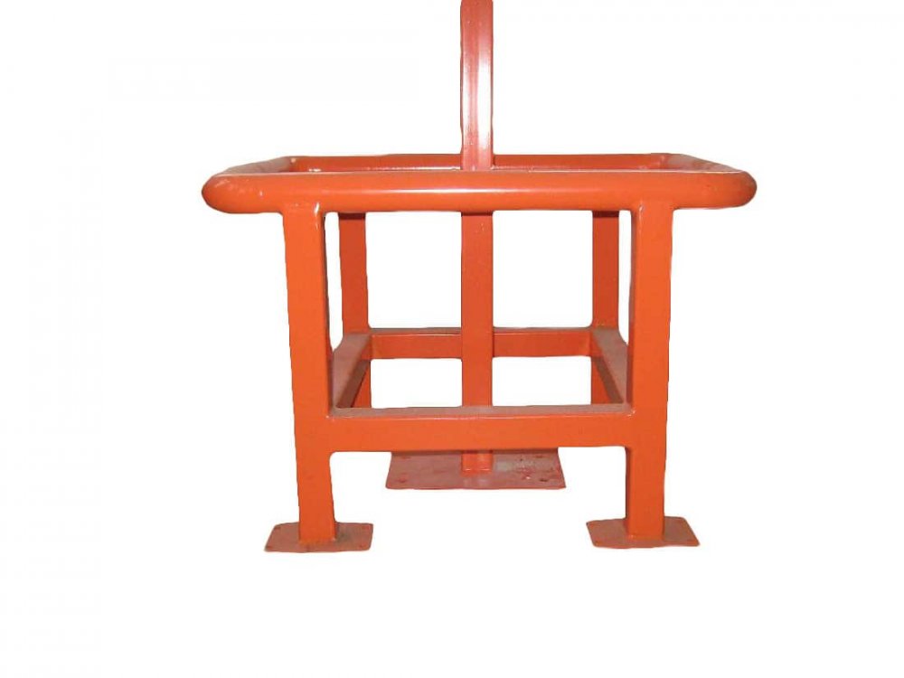 Ограждение тумбы шлагбаума