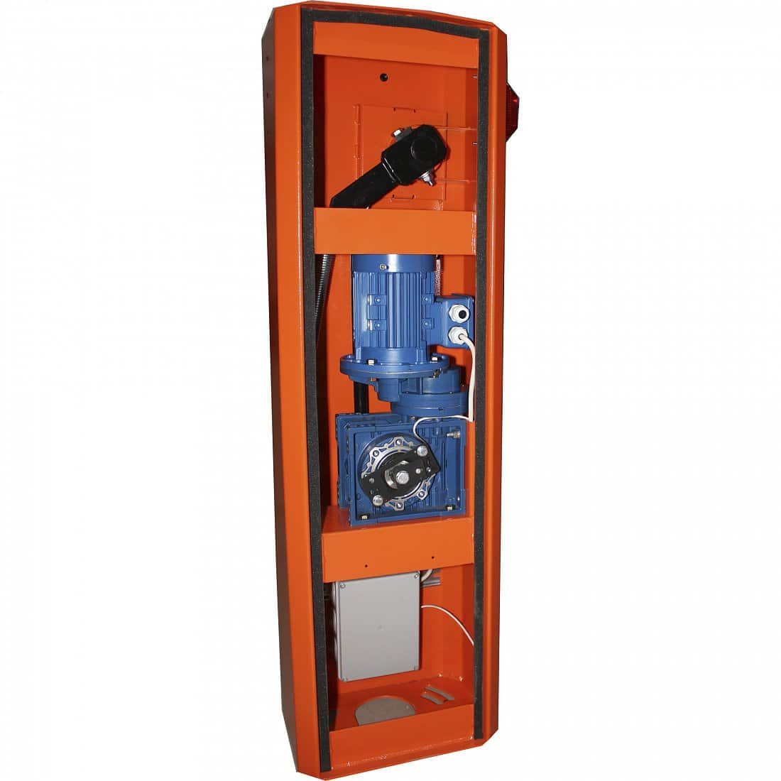 Шлагбаум автоматический Стандарт с круглой стрелой 4м и СКУД