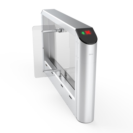 Турникет Практика T-06-SM-660 с распашными створками крайний модуль