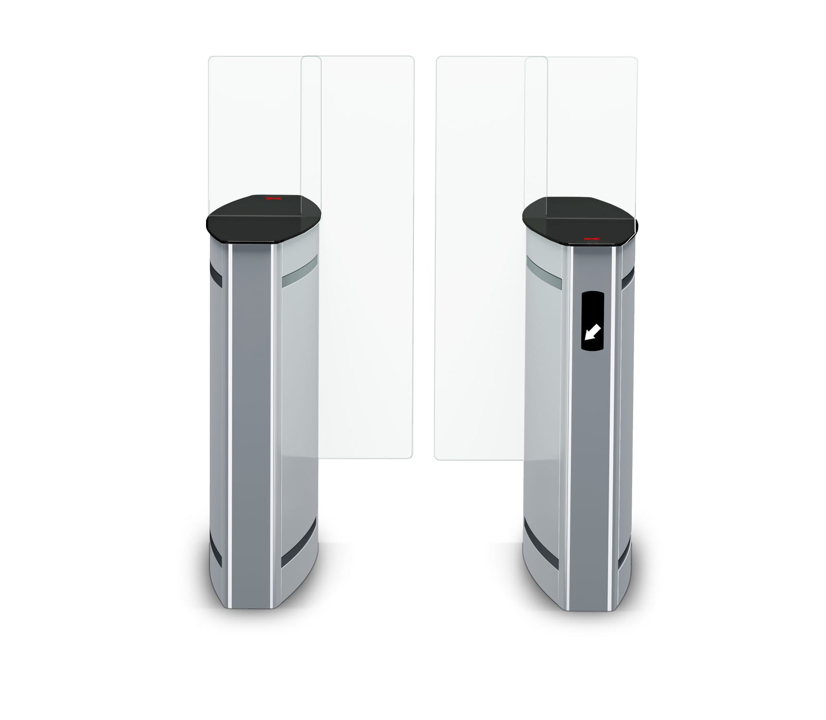 Скоростной проход ST-02 с раздвижными стандартными створками