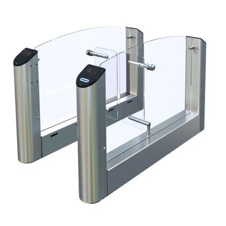Крайний модуль турникета с распашными створками Практика T-07-SM-660