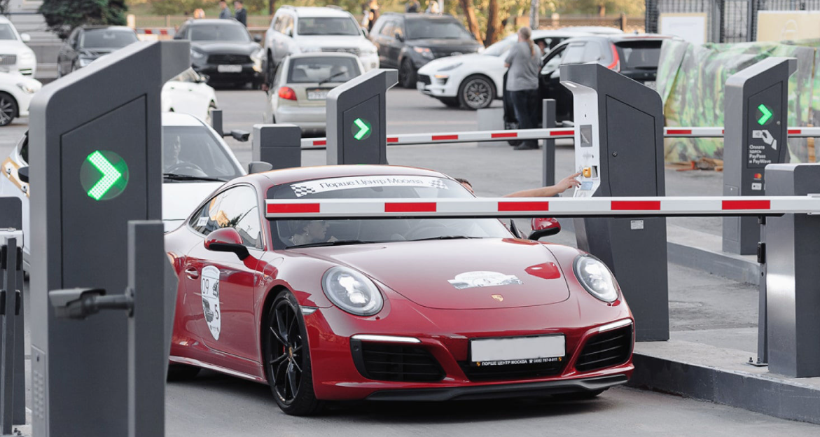 Автоматический шлагбаум RPS с прямой стрелой