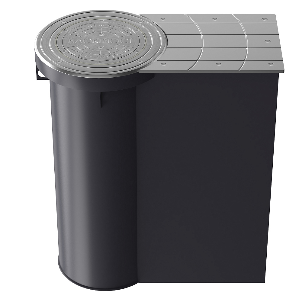 Гидравлический боллард БЛОКПОСТ T-600 TELESCOPIC