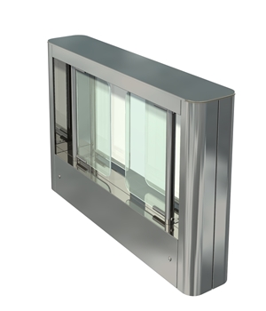 Турникет МАТ-ОМА-Ш дуплекс (центральная стойка) с правым ГОБЛИНом. OMA-86.887 (AW)