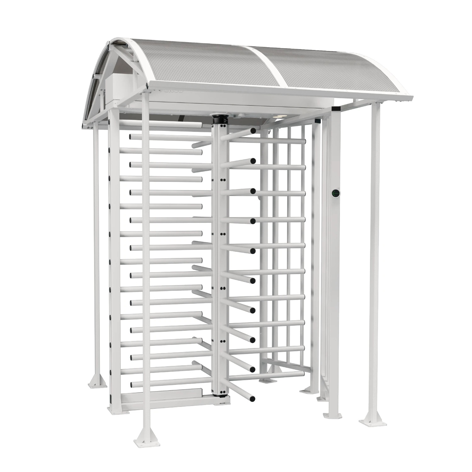 Полноростовый четырехлопастной моторизованный роторный турникет RTD-14.1