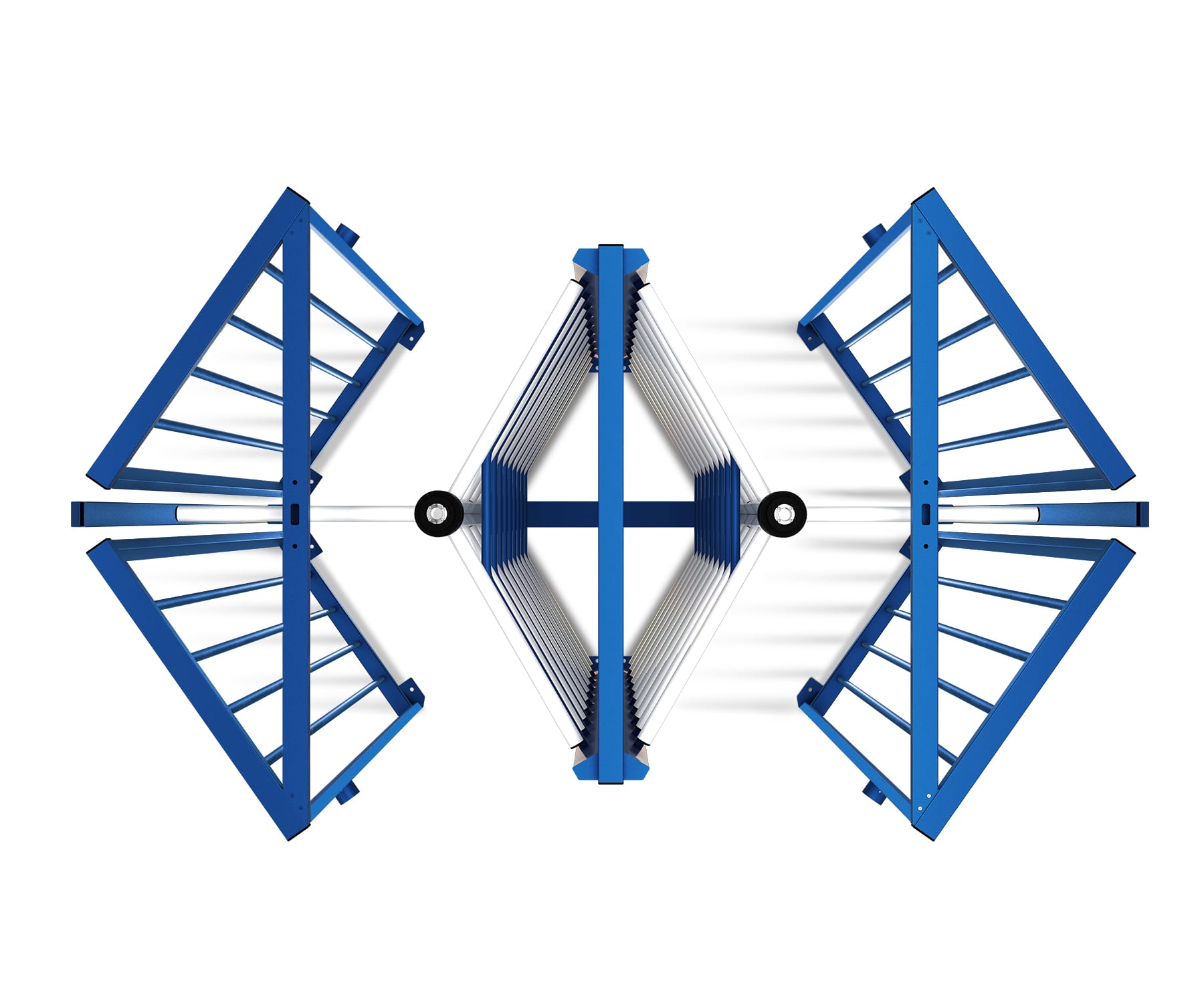 Полноростовый моторизованный роторный турникет RTD-20.1