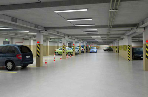 Видеонаблюдение на парковке