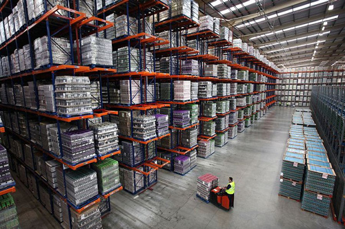 Видеонаблюдение за складом