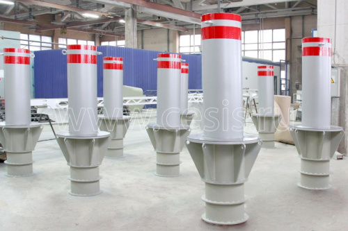 Столб противотаранный стационарный