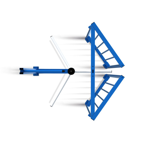 Полноростовый моторизованный роторный турникет RTD-16.1
