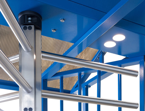 Полноростовый моторизованный роторный турникет RTD-20.1S