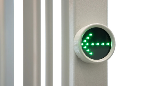 Полноростовый четырехлопастной моторизованный роторный турникет RTD-14.1