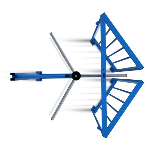 Полноростовый моторизованный роторный турникет RTD-16.1S