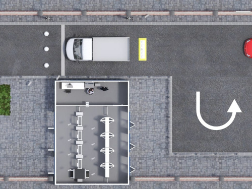 Стационарная система сканирования днища автомобиля PRIZMA 02 C