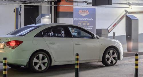 Автоматический шлагбаум RPS со сгибающейся стрелой