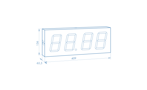 Табло системного времени AU05