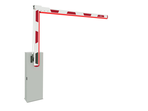 Шлагбаум GS14 со складной стрелой прямоугольного сечения 3 метра