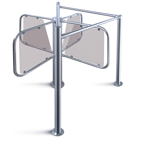 Полуростовый роторный турникет RTD-03S с формирователем прохода RB-03S