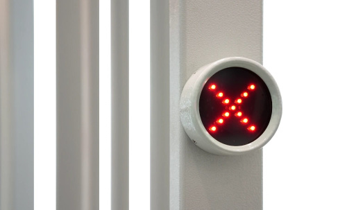 Полноростовый четырехлопастной моторизованный роторный турникет RTD-14.1S