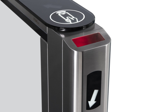 Скоростной проход ST-01 с распашными створками и встроенным сканером штрихкода