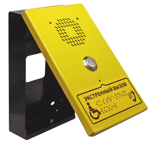 Блок вызова ELTIS DP1-UF8M (накл., встр. комм., шрифт Брайля)