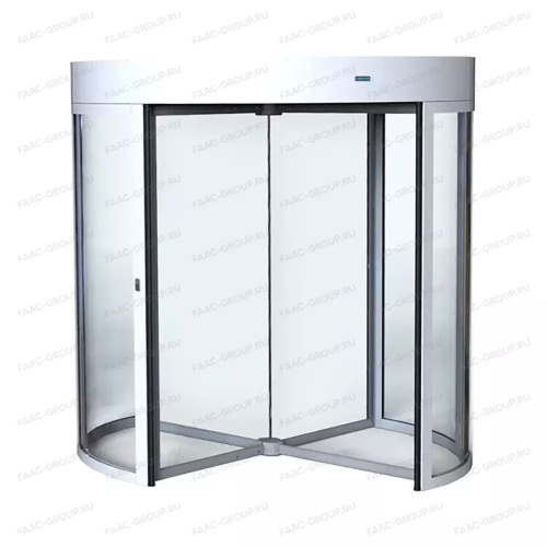 Револьверная дверь Co146.230.NA с пулестойкими стеклами