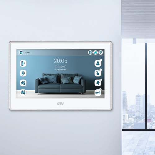 CTV-M5702 Монитор видеодомофона с Wi-Fi
