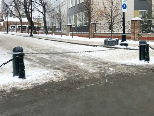 Цепной шлагбаум CHAIN-BARRIER PRO